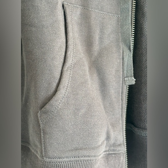 Vintage Zip Hoodie NWT Jordache Antique Black Small - Picture 7 of 9